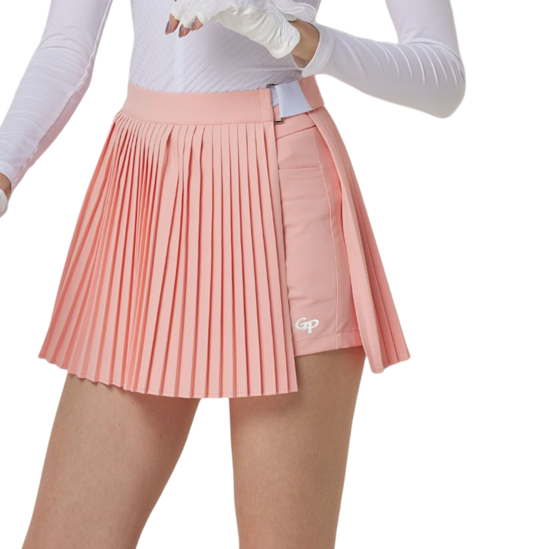 GoPlayer Women's Golf Two-Purpose Skirts (Pink)