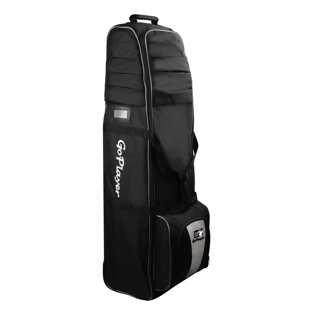 GoPlayer travel bag with wheels (black with blue)